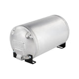 aluminium air tank with ARB logo on one end on a white background