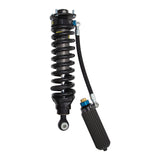 Black shock absorber on a white background
