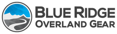 Blue Ridge Overland Gear logo with a mountain and road graphic.