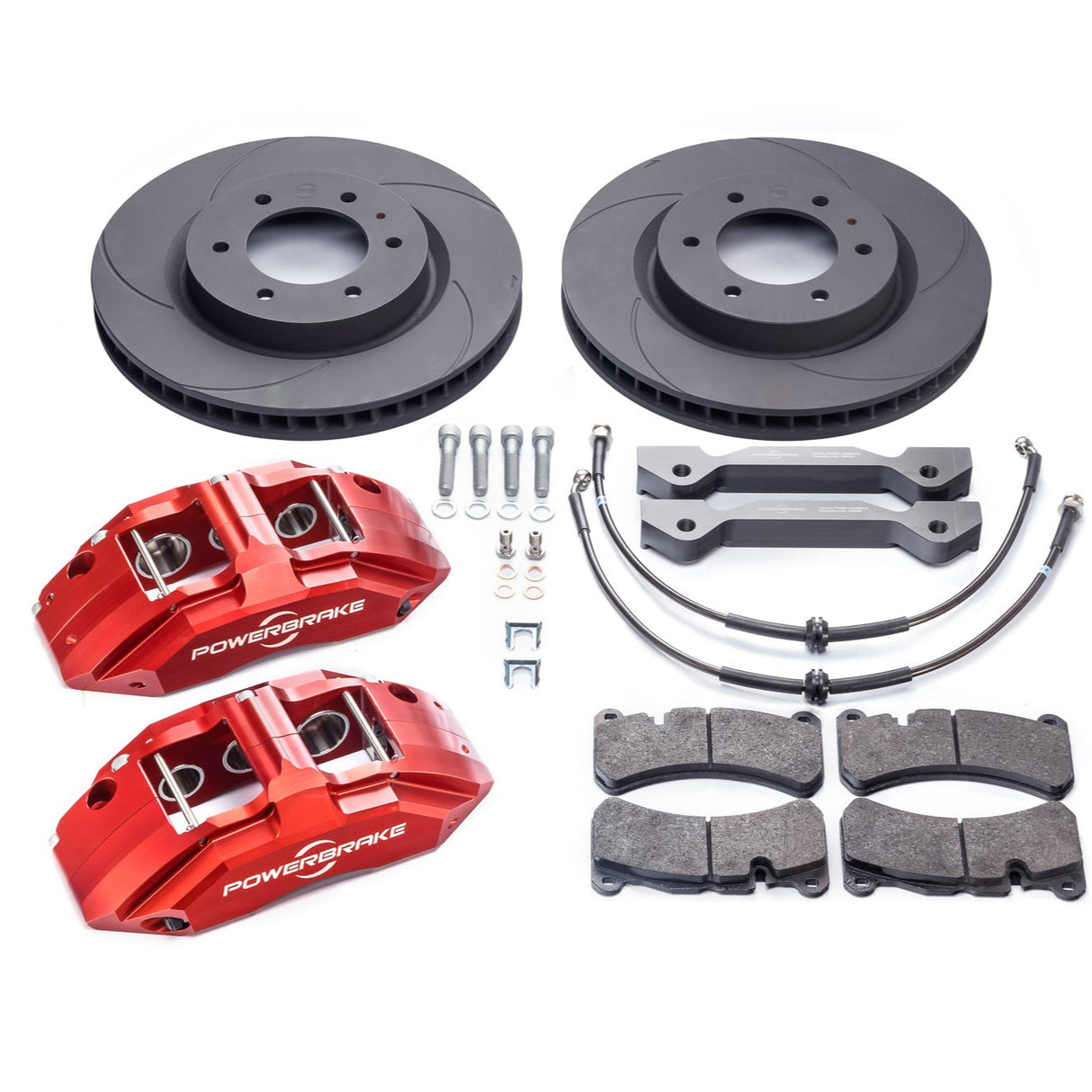 Powerbrake 2010-2024 4Runner X-Line Brake Kit (Stage 1)