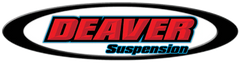 Deaver Suspension logo with red and blue text on a white background