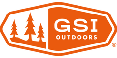GSI Outdoors logo with trees on an orange background