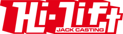 Hi-Lift Jack Casting logo with red and white colors