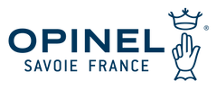 Opinel logo with text 'Opinel Savoie France' on a white background