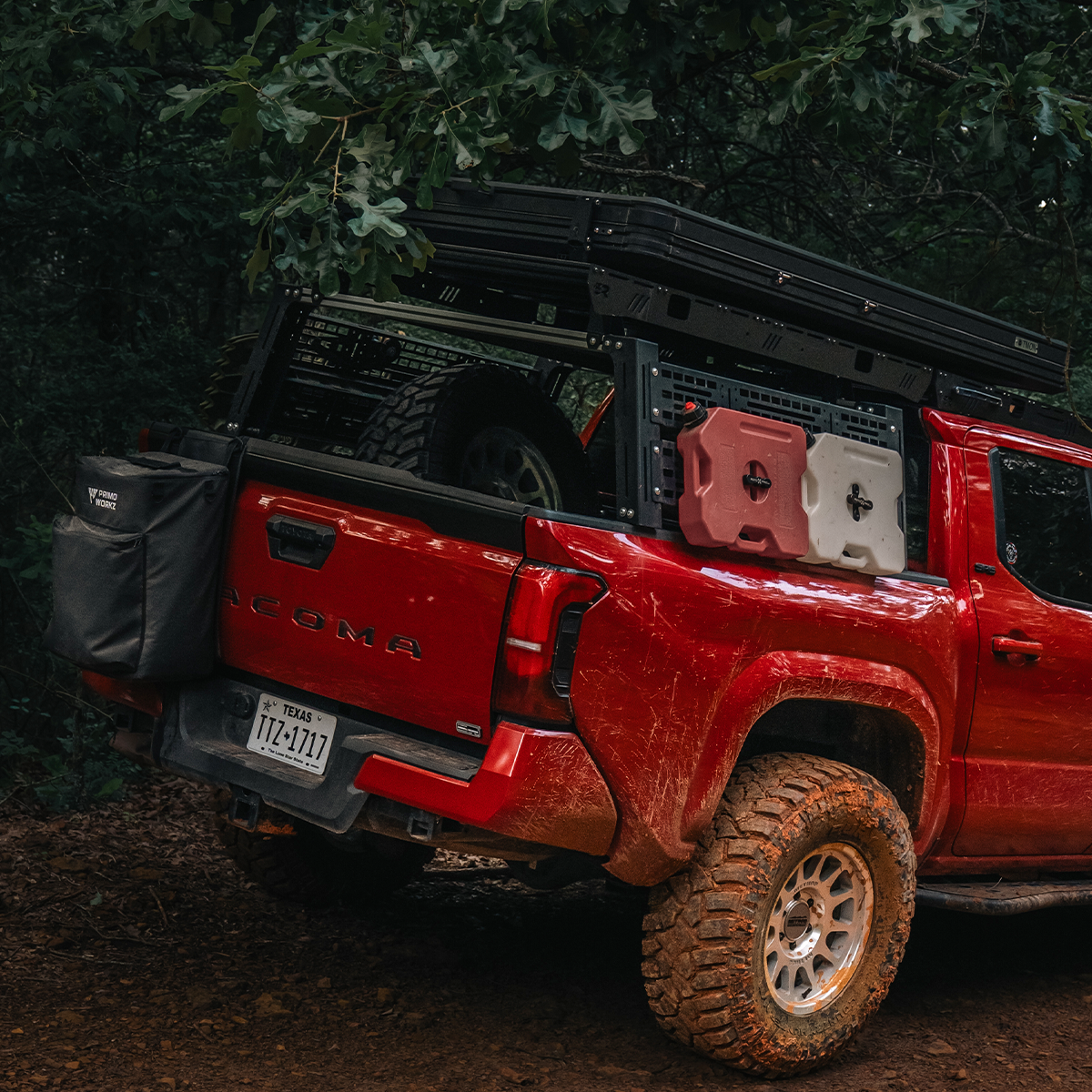 Cali Raised Bed Rack Roof Rack For 2005-2025 Toyota Tacoma