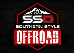 Southern Style Offroad logo on a dark textured background