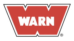 Warn logo with red 'W' background and white text on a transparent background