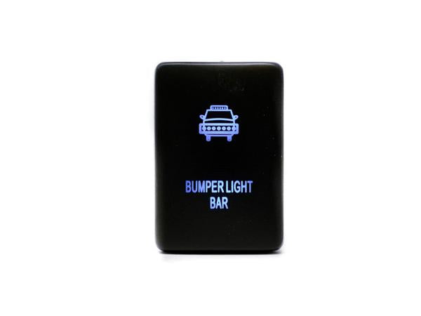 Cali Raised LED Small Toyota OEM Light Switch "Bumper LED" (Blue)