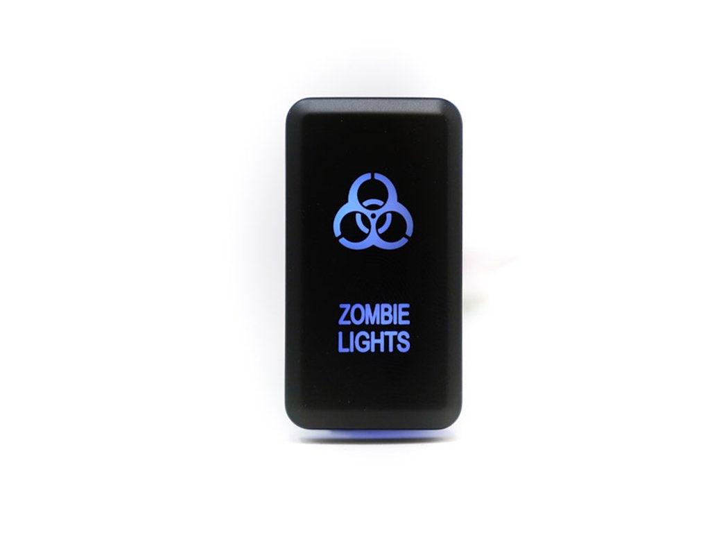 Cali Raised Toyota OEM Light Switch "Zombie Lights" (Blue)