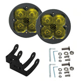 Vivid Lumen FNG 3 SAE Round Pod Lights Pair