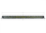 32" Slim Single Row Bar (AMBER) - Cali Raised LED