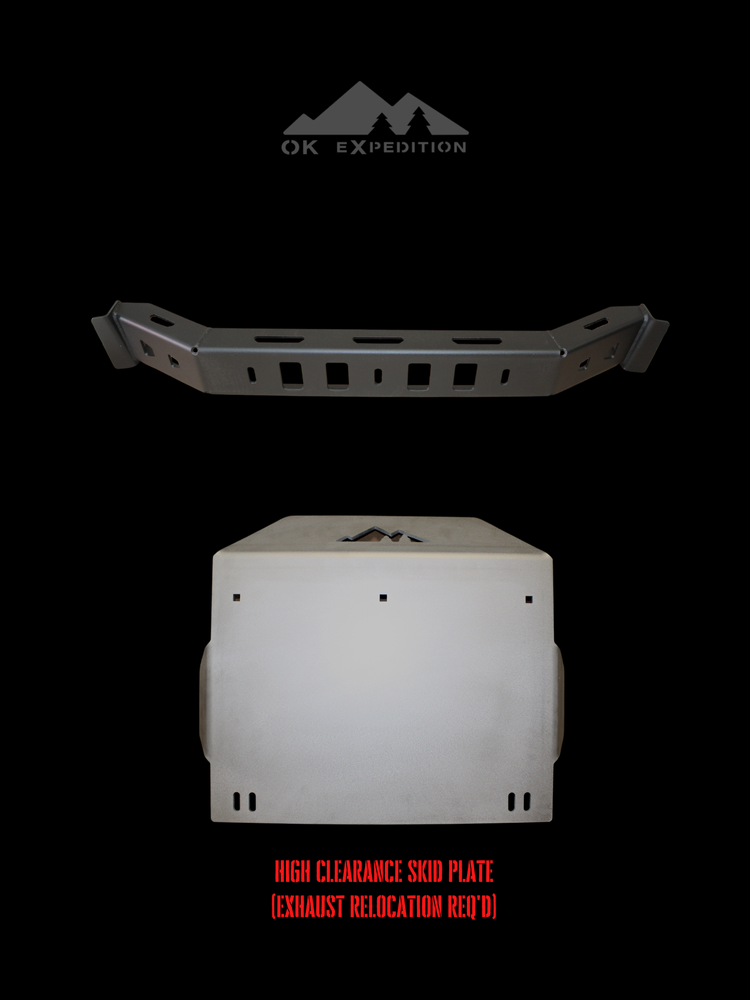 OK Expedition 2016-2023 Tacoma T-Case Skid Plate