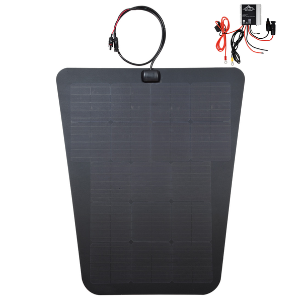 Cascadia 4x4 VSS System - 85 Watt Hood Solar Panel (Various Fitment)