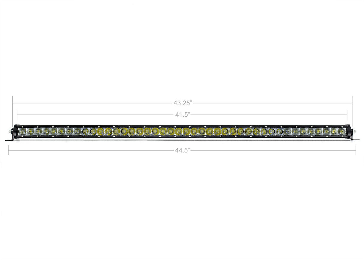 42" Slim Single Row LED Bar - Cali Raised LED