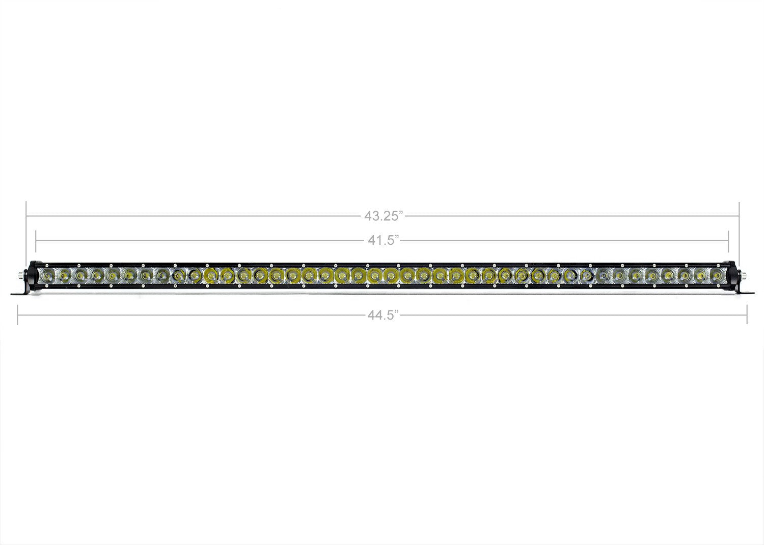 42" Slim Single Row LED Bar - Cali Raised LED