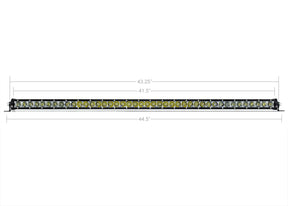 Copy of 42" Slim Single Row LED Bar (AMBER) - Cali Raised LED