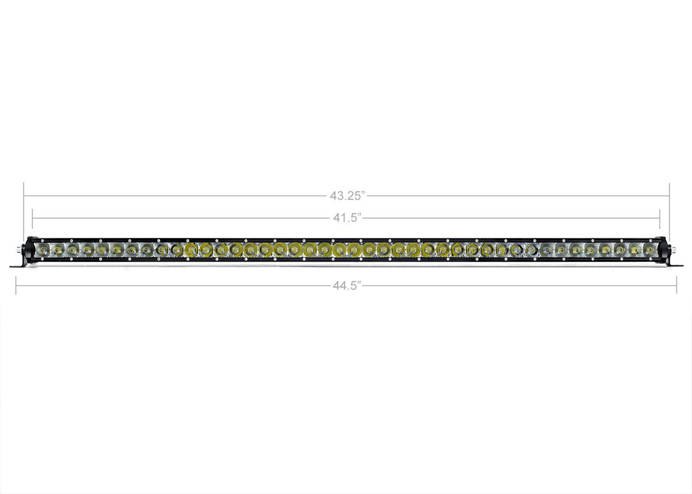 Copy of 42" Slim Single Row LED Bar (AMBER) - Cali Raised LED