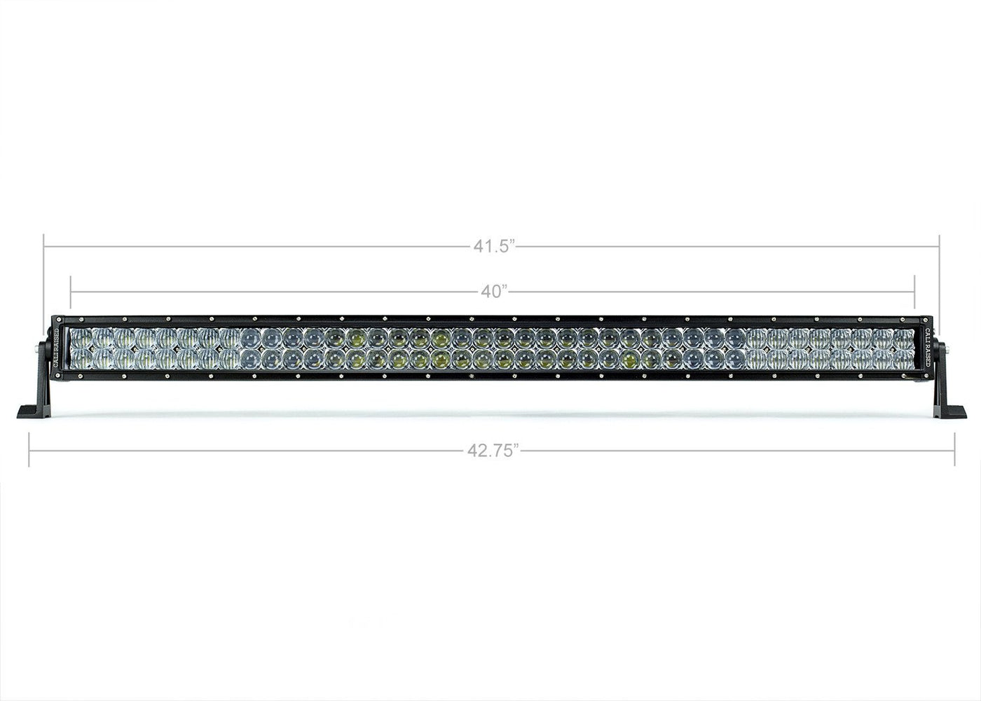 42" Dual Row 5D Optic OSRAM LED Bar - Cali Raised LED
