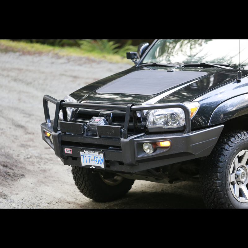 Cascadia 4x4 VSS System - 90 Watt Hood Solar Panel (Various Fitment)