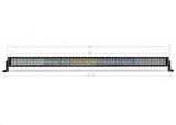 52" Dual Row 5D Optic OSRAM Led Bar - Cali Raised LED