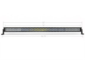 52" Dual Row 5D Optic OSRAM Led Bar - Cali Raised LED