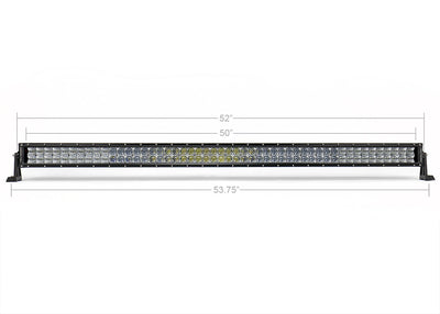 52" Dual Row 5D Optic OSRAM Led Bar - Cali Raised LED