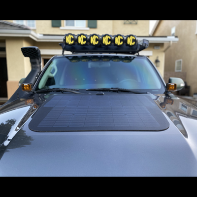 Cascadia 4x4 VSS System - 90 Watt Hood Solar Panel (Various Fitment)