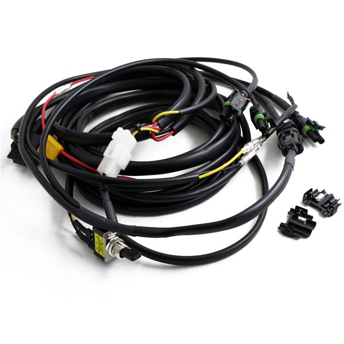 Baja Design Squadron/S2 Wire Harness-3 light max 325 watts