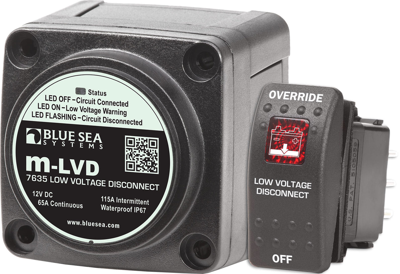 Blue Sea M-LVD (Low Voltage Disconnect)