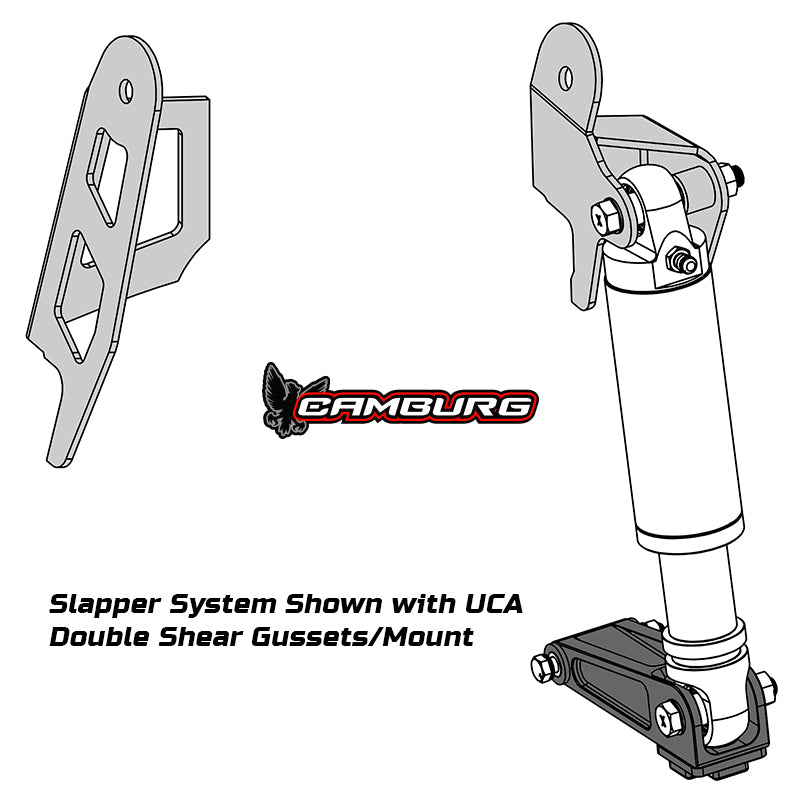 Camburg 2005-2023 Tacoma 2.5 Front Slapper Bump Stop Kit