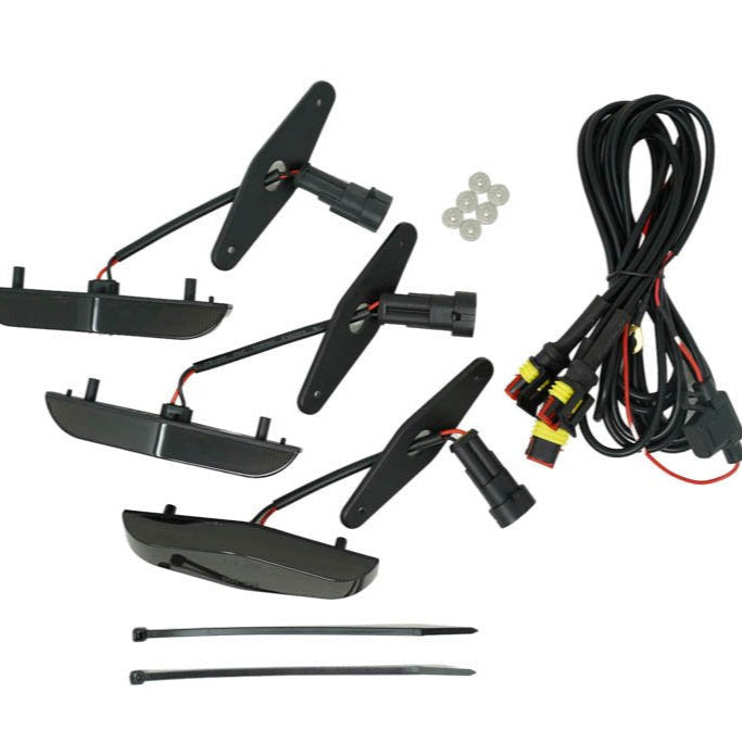 Cali Raised 2014+ Toyota 4Runner Grille Raptor LED Light kit