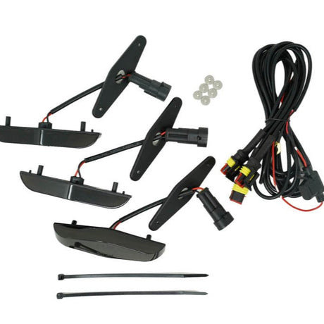 Cali Raised 2014+ Toyota 4Runner Grille Raptor LED Light kit