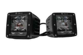 Vivid Lumen V-Spec 3 Inch Fog Light Pods Street Legal SAE/DOT (Kit)