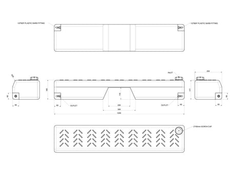 Front Runner - Footwell Water Tank