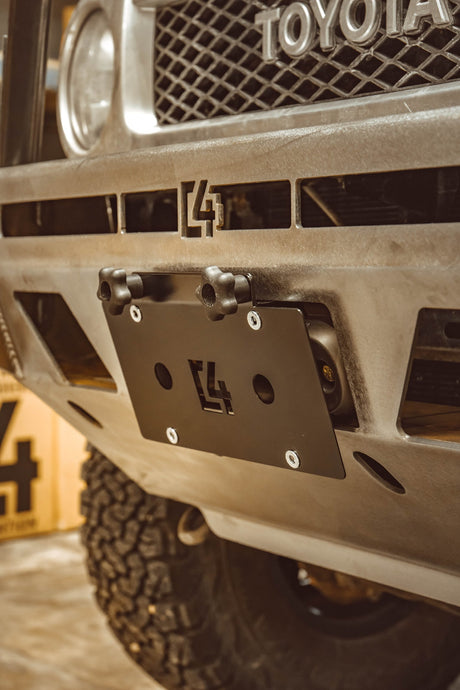 C4 Fabrication Hawse License Plate Mount