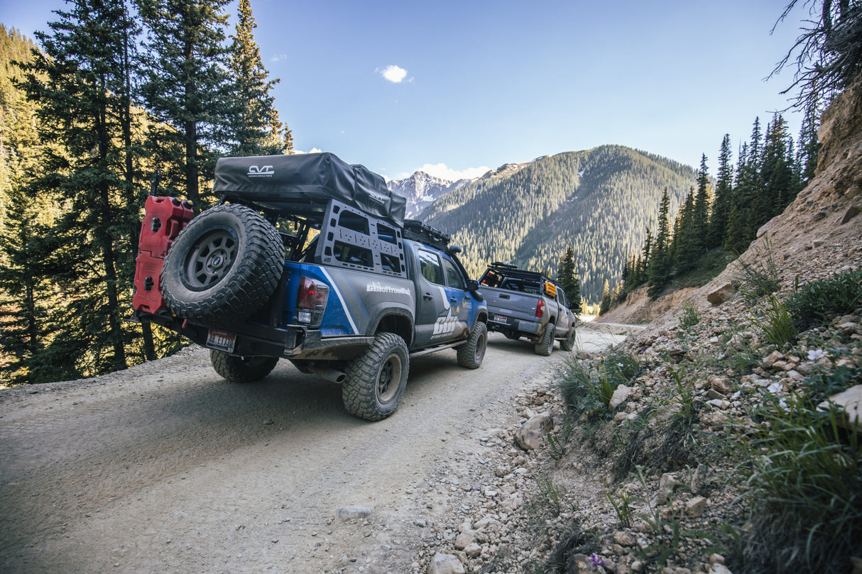 CBI 2005-2023 Tacoma Roof Rack Height Bed Rack (Powder Coat scratches)