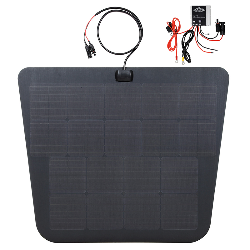 Cascadia 4x4 VSS System - 90 Watt Hood Solar Panel (Various Fitment)