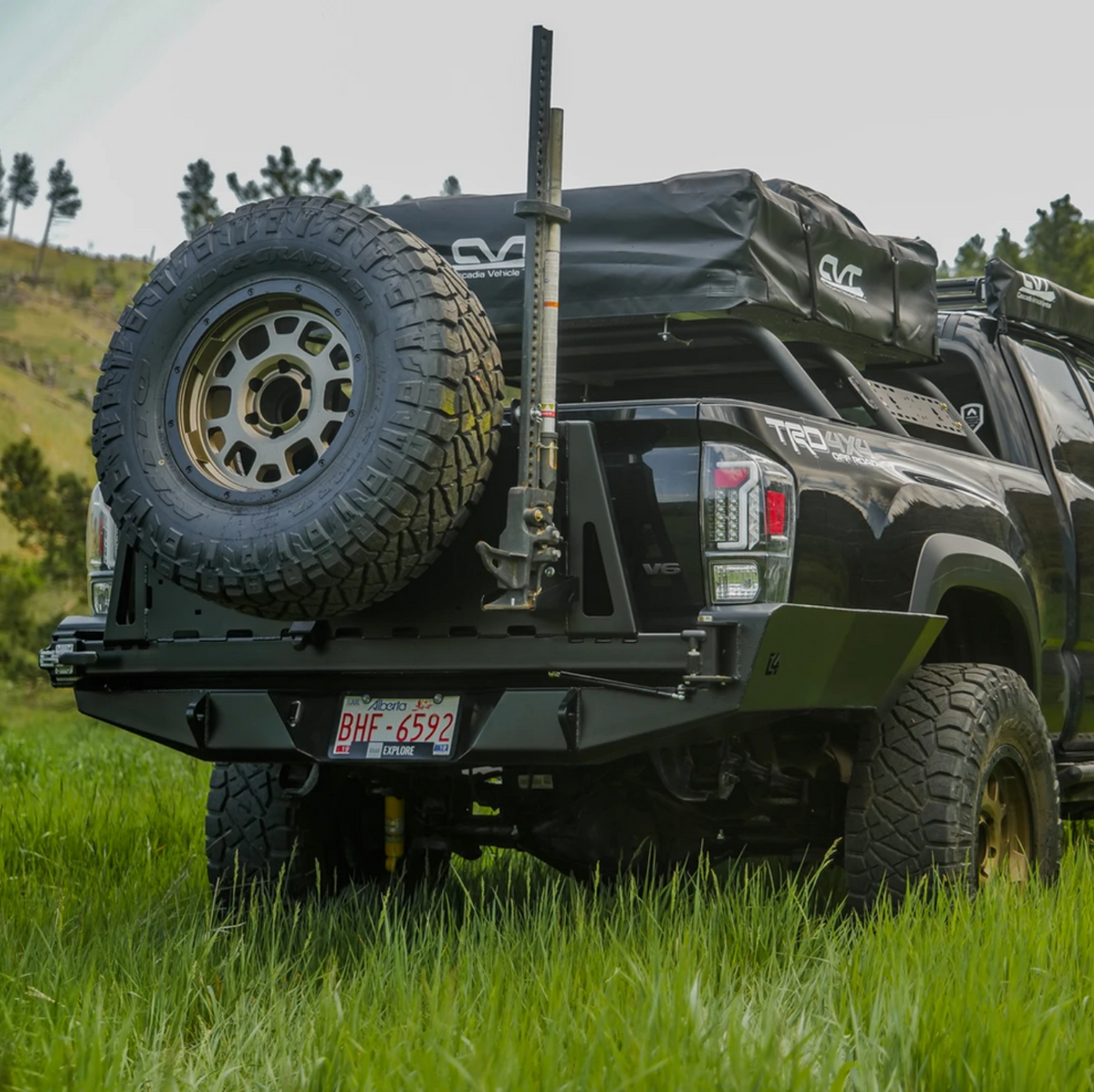 C4 Fabrication 2016-2023 Tacoma Overland Series High Clearance Rear Bumper