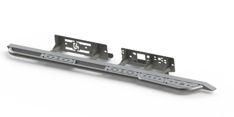 C4 Fabrication's 2014+ Tundra Crew Max Rock Sliders with optional Fill Plates