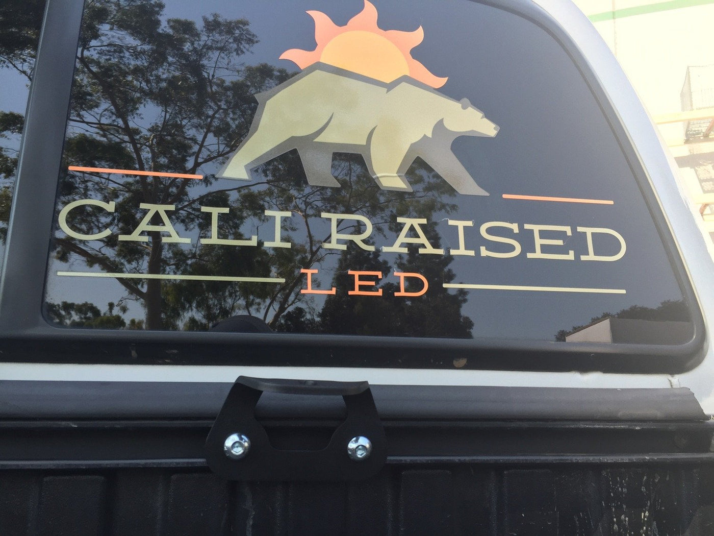 Toyota Truck Bed Rail LED Pod Mounting Brackets - Cali Raised LED