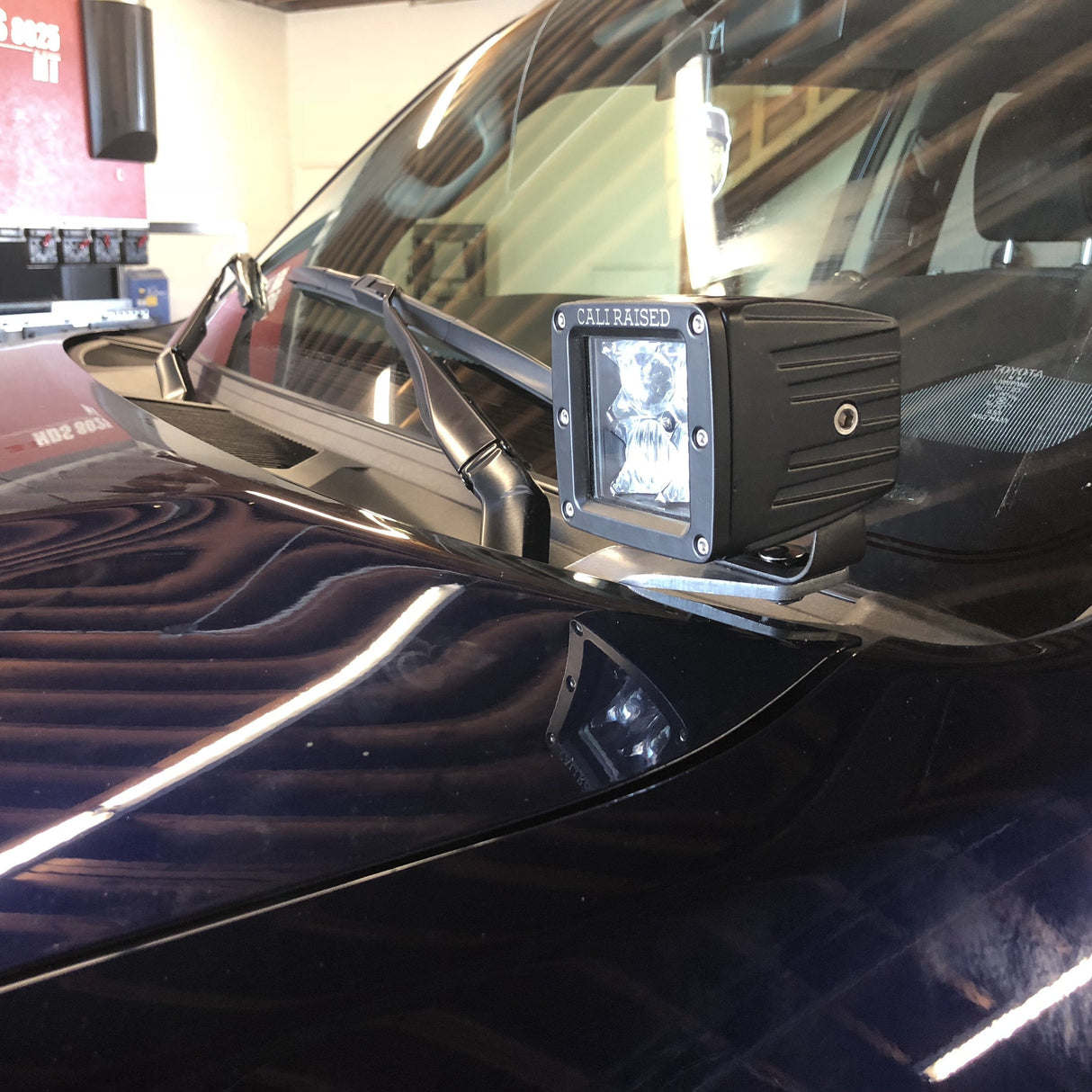 2010-2018 Toyota 4Runner Low Profile Ditch Light Brackets - Cali Raised LED