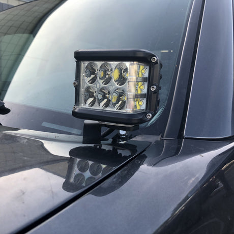 Cali Raised LED Tacoma Ditch Light Brackets - Overland Outfitters