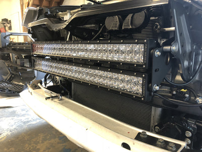 2014-2018 Toyota 4Runner 32" Light Bar Hidden Bumper Brackets - Cali Raised LED