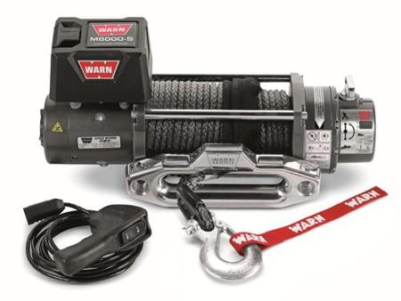Warn M8000-s 8000lb Synthetic Recovery Winch