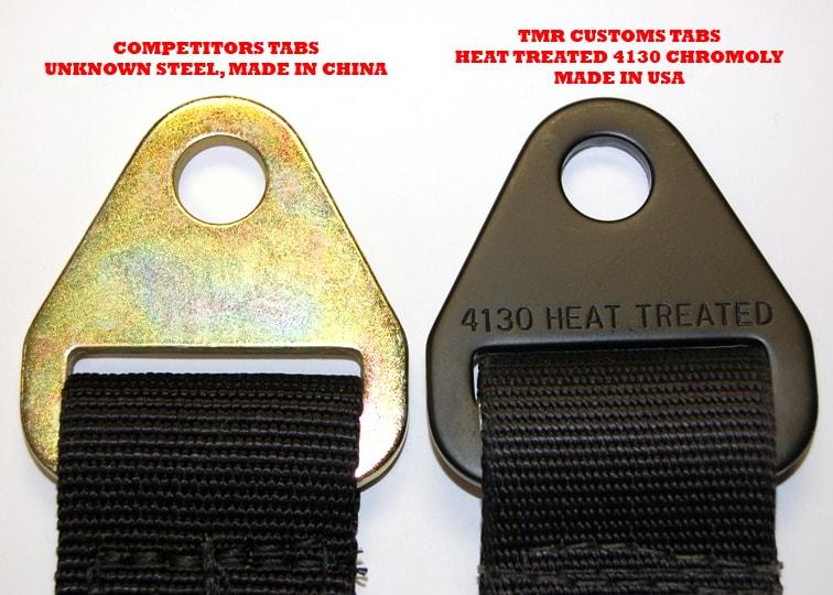 TMR Customs Premium Quad Wrap Limit Strap – Suspension Limiting Straps