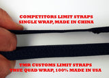 TMR Customs Premium Quad Wrap Limit Strap – Suspension Limiting Straps