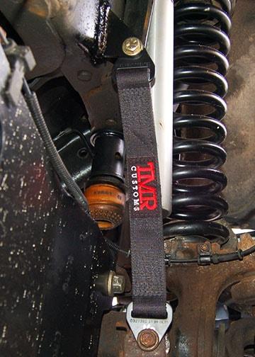 TMR Customs Premium Quad Wrap Limit Strap – Suspension Limiting Straps