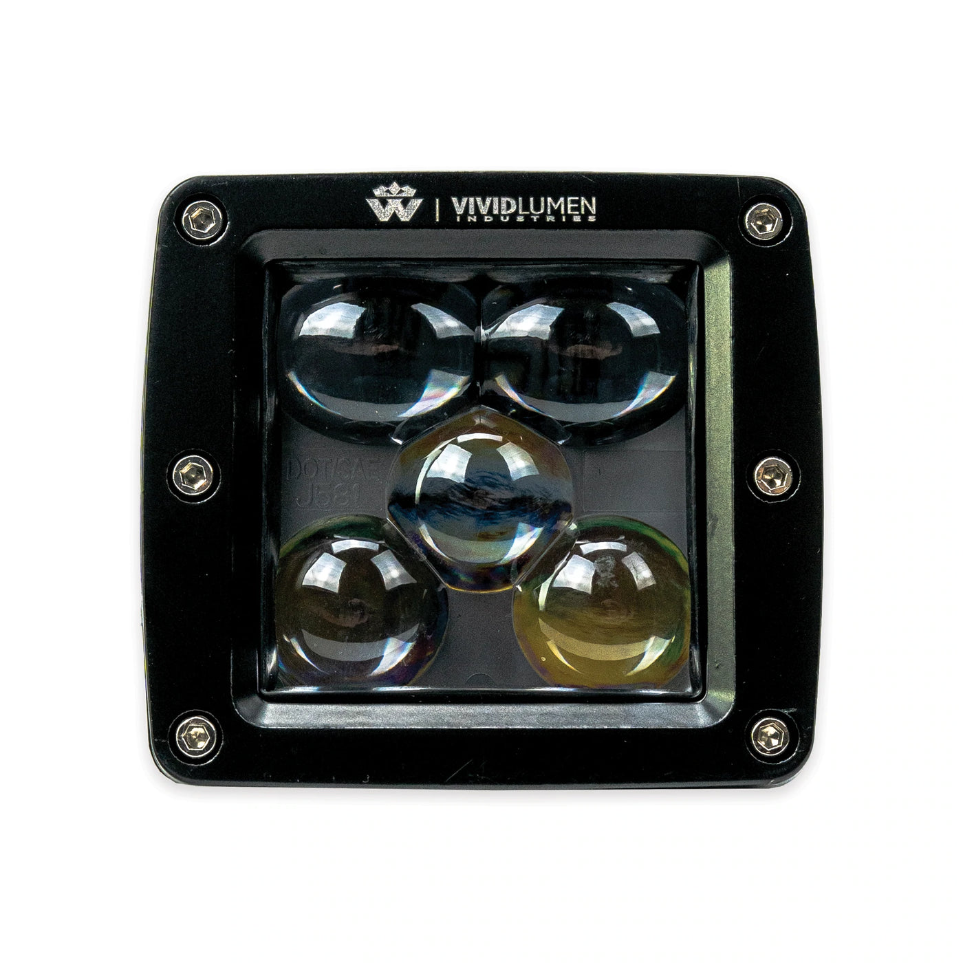 Vivid Lumen V-Spec 3 Inch Fog Light Pods Street Legal SAE/DOT (Kit)